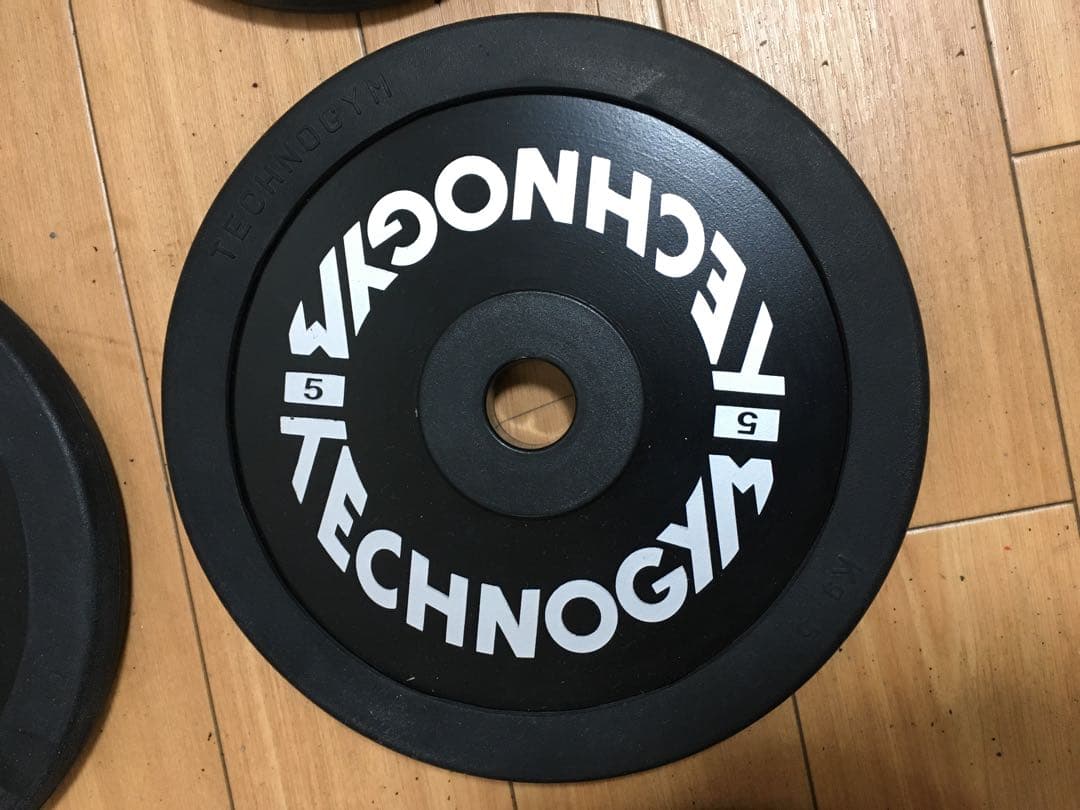 TECHNOGYMバンパープレート穴径／Φ28mm 計42.5kg
