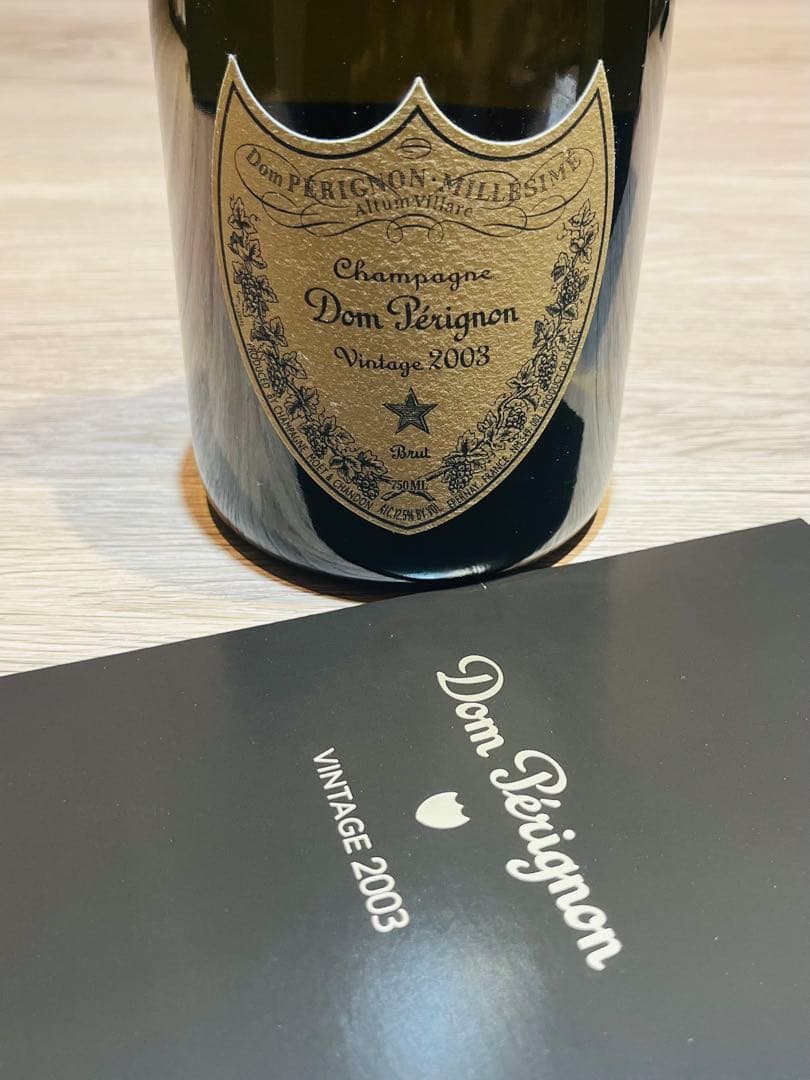 Dom Pérignon Vintage 2003 専用ボックス付き