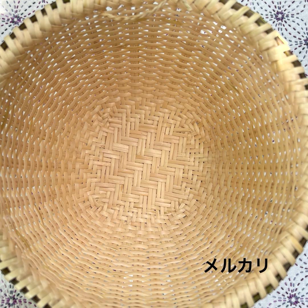 マタタビザル　米とぎザル　新作　伝統工芸品　編み立て