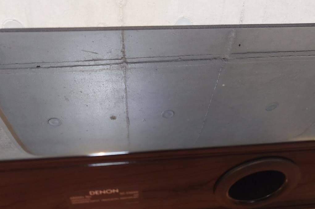 ​【美品】DENON センタースピーカー SC-C55SG ピアノブラック