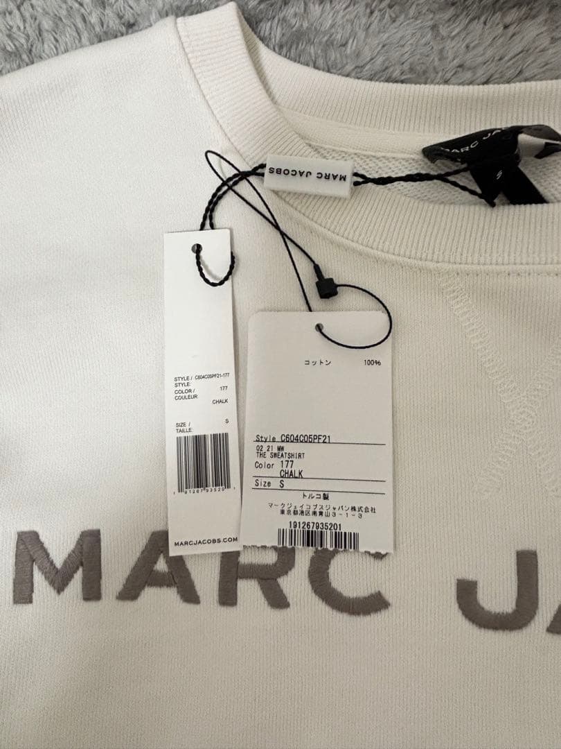 MARC JACOBS ホワイト スウェット
