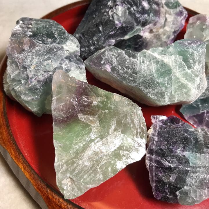 500★特別ご提供★フローライトラフ原石【アメリカ産『蛍石』ロッククリスタル】❤️