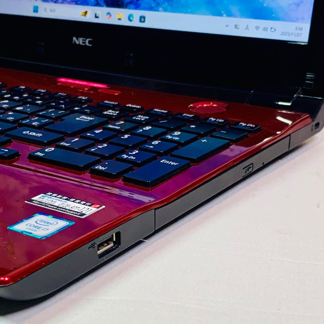 Core i7✨SSD1TB✨16GB✨FHD✨NEC✨オフィス✨ノートパソコン