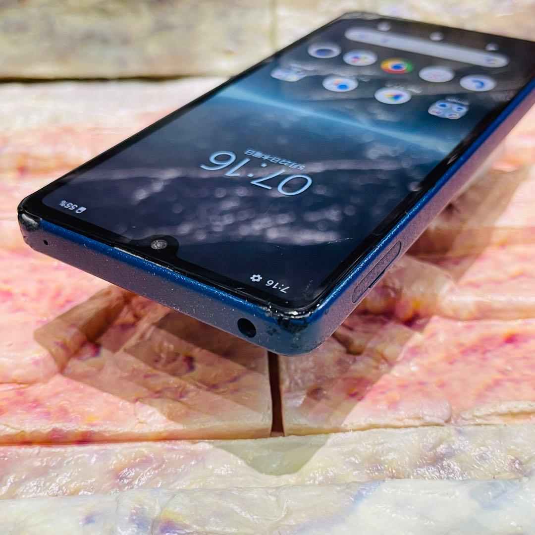 SIMフリー Xperia Ace Ⅲ 64GB ブルー 電池良好