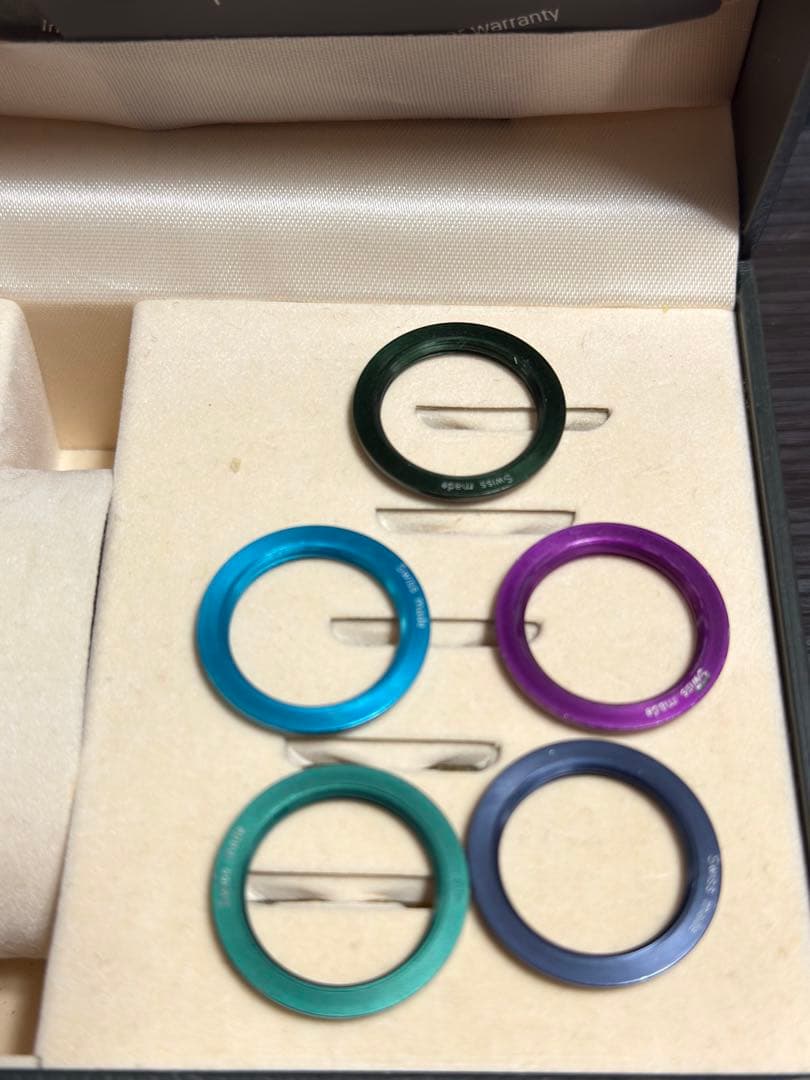 GUCCI マルチカラーリングセット