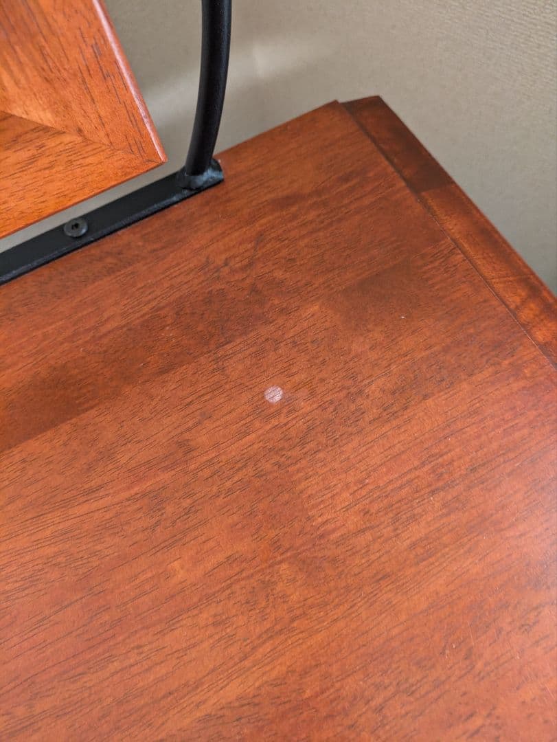 最終値下げしました『天然木製アンティークドレッサー』猫脚　アイアン家具　送料込み