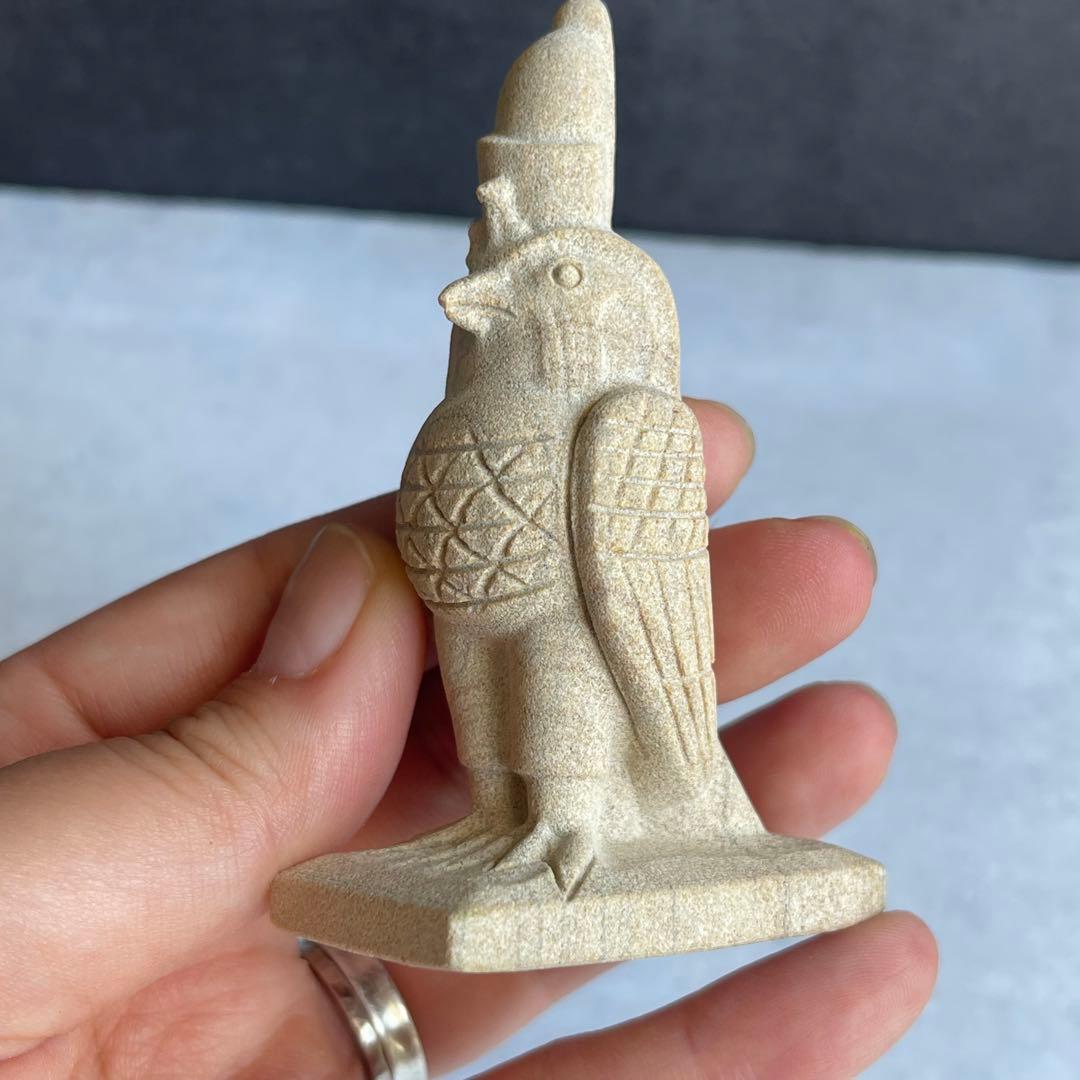 サンドストーン エジプト神話 彫刻 ホルス