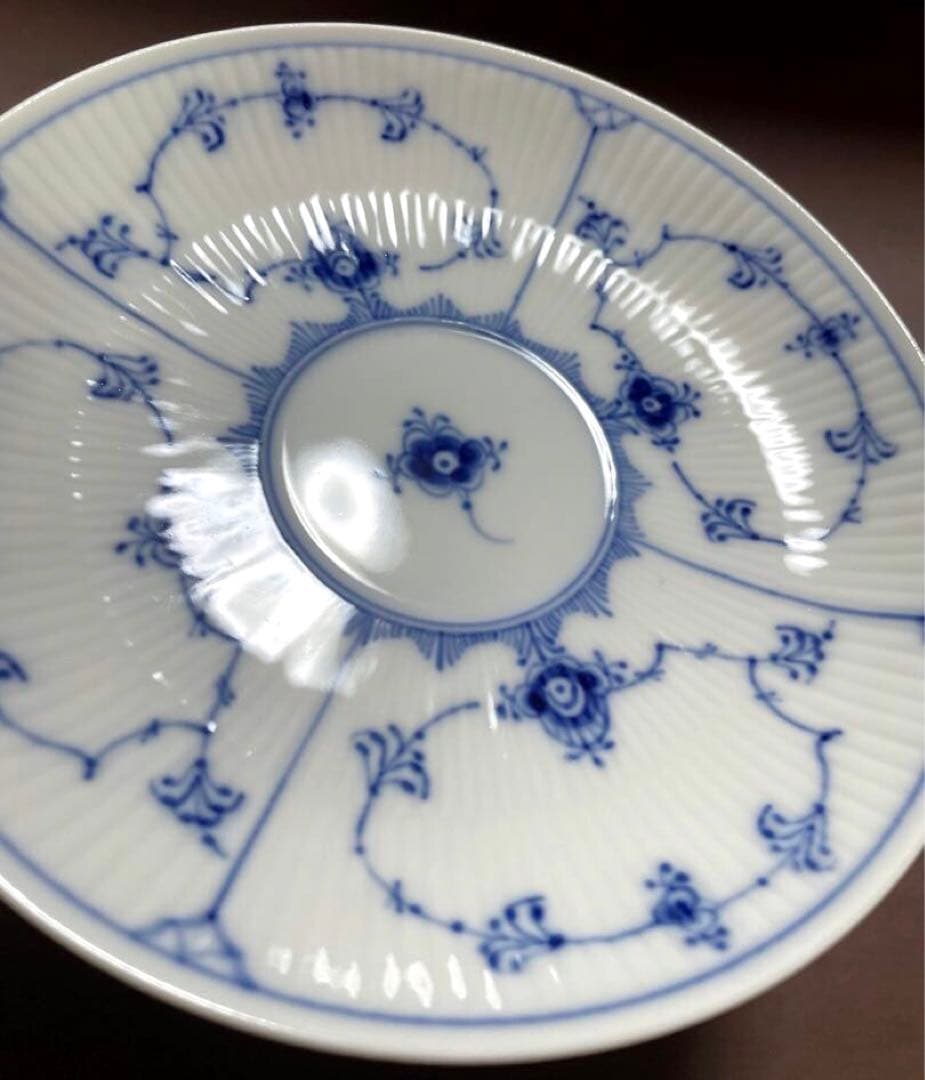 あ*ん様 ロイヤルコペンハーゲンブルーフルーテッドプレインスープカップ＆ソーサー