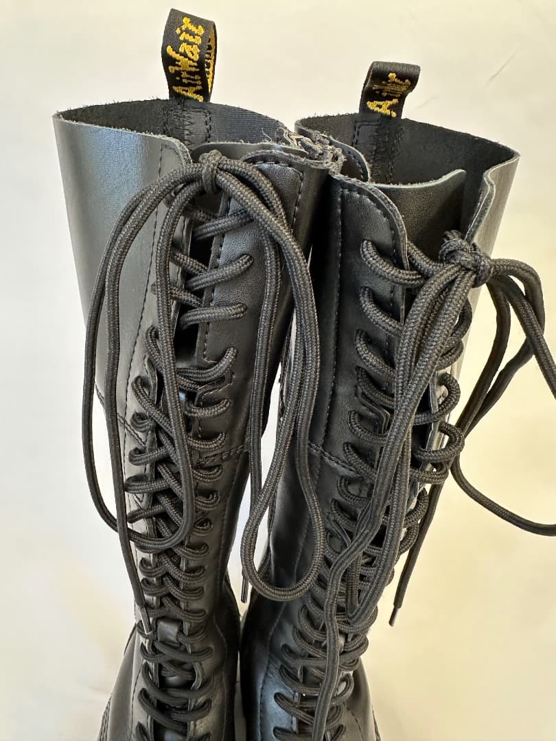 【mochi】ブーツ　ドクターマーチン　ロングブーツ