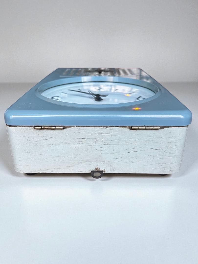 柱時計 極美品 実働品 NATIONAL トランジスター レトロ アナログ時計