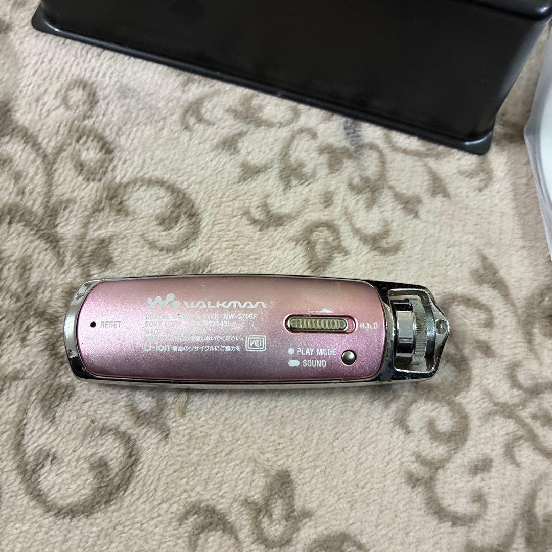 SONY ソニー WALKMAN NW-S706F ピンク　ジャンク