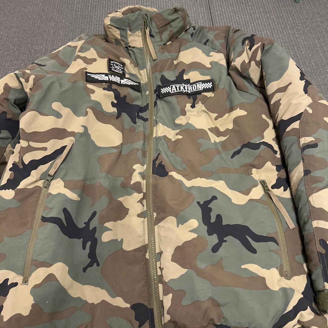 KNACKERED×HOUSTON 中綿ジャケット 迷彩　XL