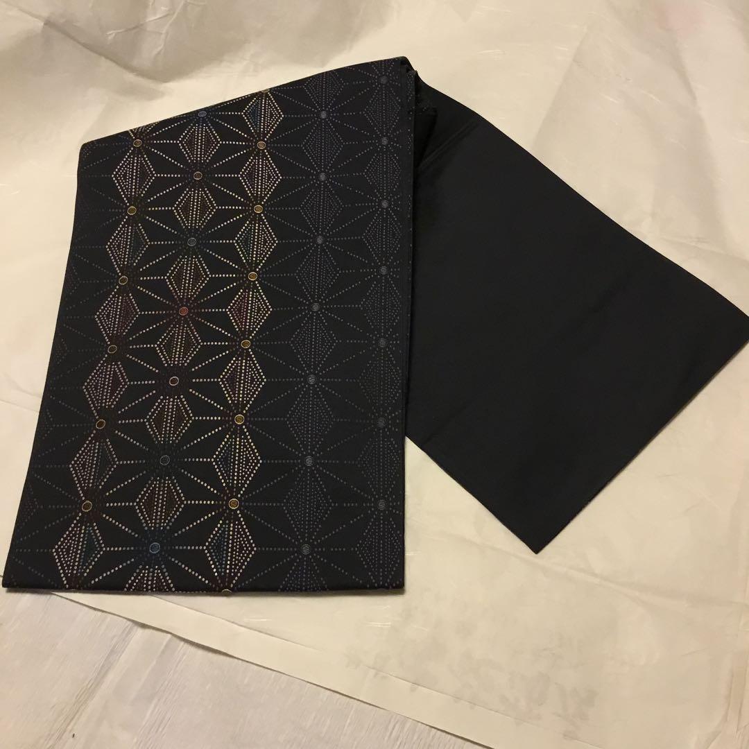 袋帯　綜錦織　ムガシルク使用　帯締めお付けいたします