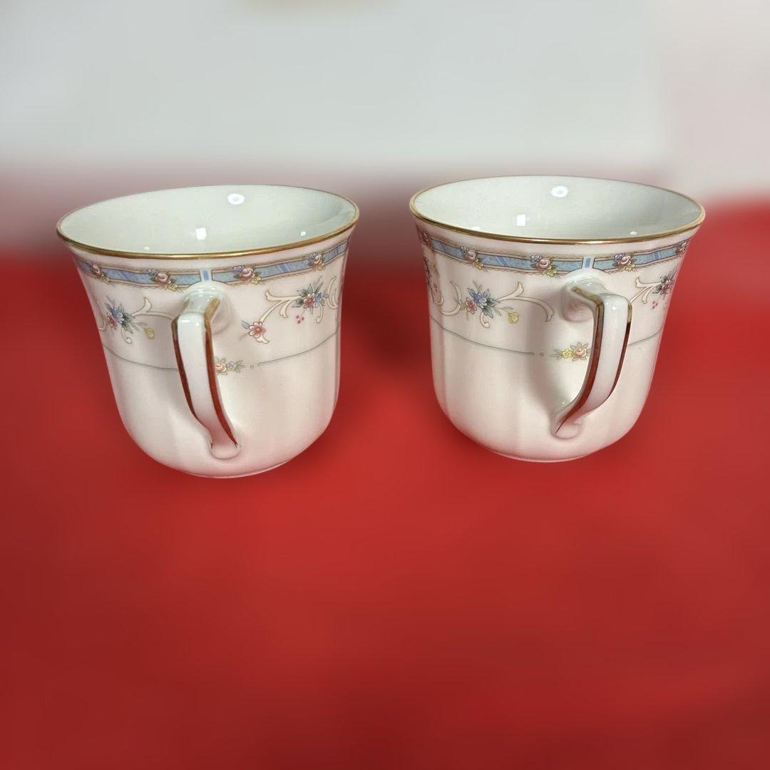 未使用ノリタケ NORITAKE アイボリーチャイナ モーニングセット（2客）