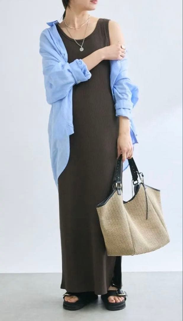 【新品同様】今期 リヴドロワCITYバスケットトート2 かごバック