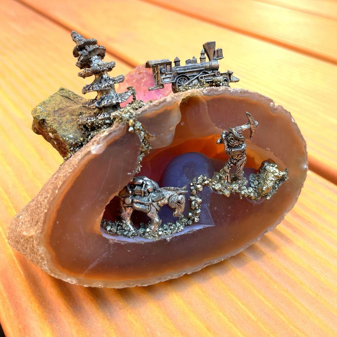 天然石　洞窟　置物 15