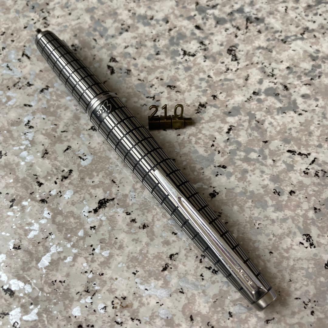 #210 オーバーホール済み 万年筆 パイロット PILOT 全格子 18k