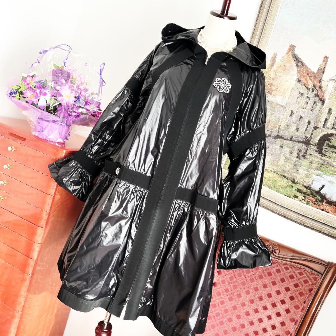 未使用　CHANEL シャネル　ココネージュ　ブルゾン　フリル　刺繍　コート