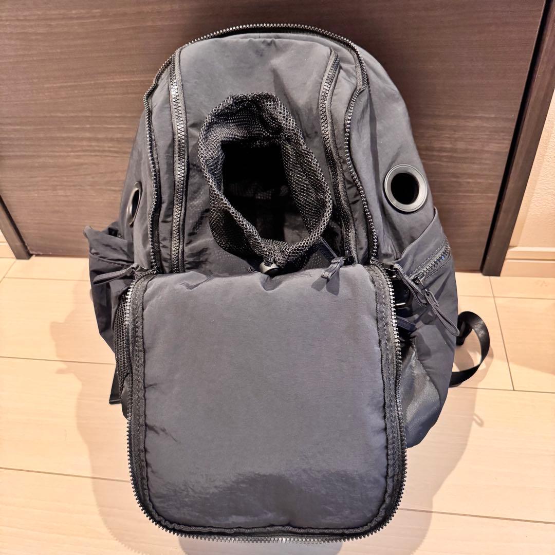 MATIE/ペットリュックミニ ブラック　黒