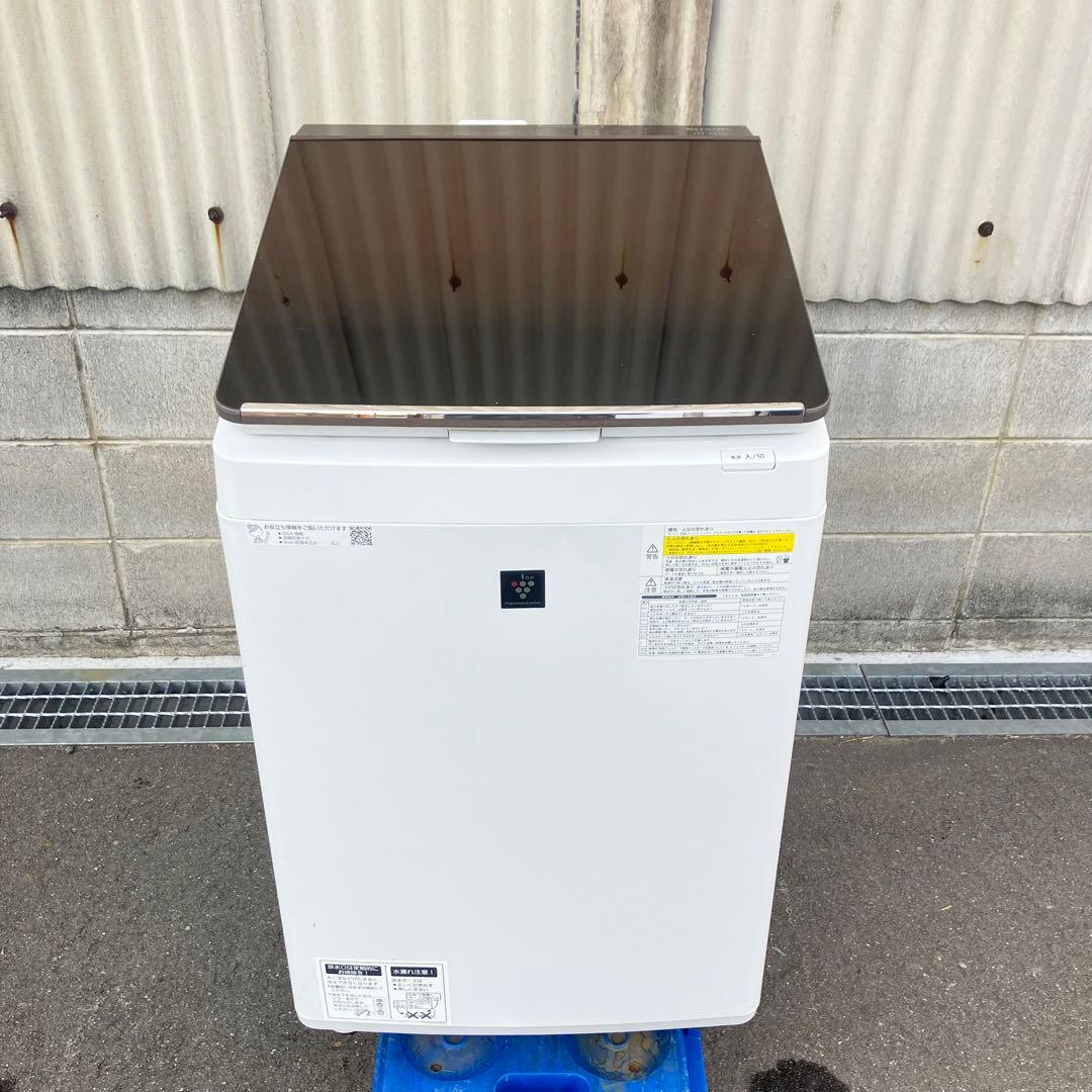 SHARP シャープ 洗濯乾燥機　ES-PU10C-T 2019年製