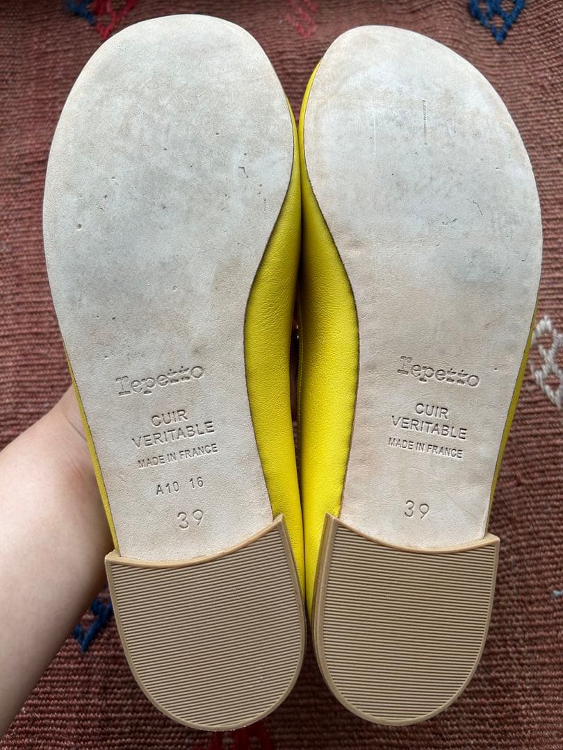 repetto レペット　バレエシューズ　イエロー