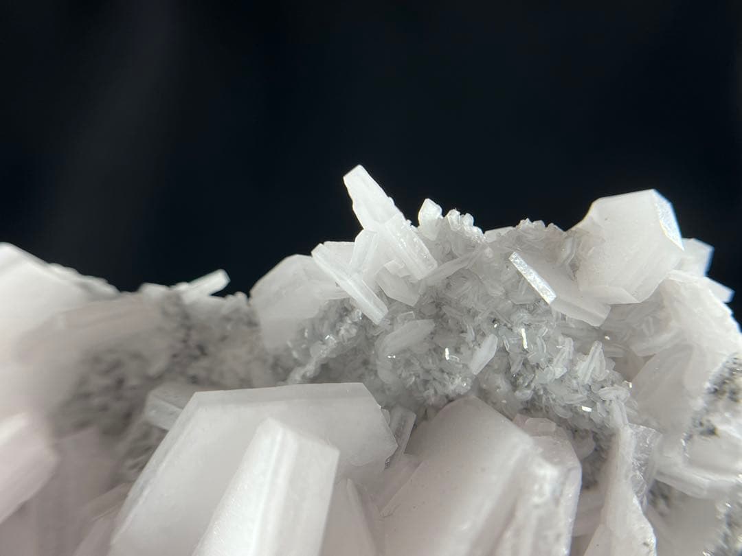 【鉱物商店】稀有品　両面の方解石　クリスタル　クォーツ