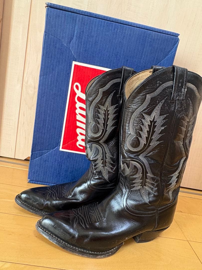 Tony Lama ウエスタンブーツ Style 2916 ブラック