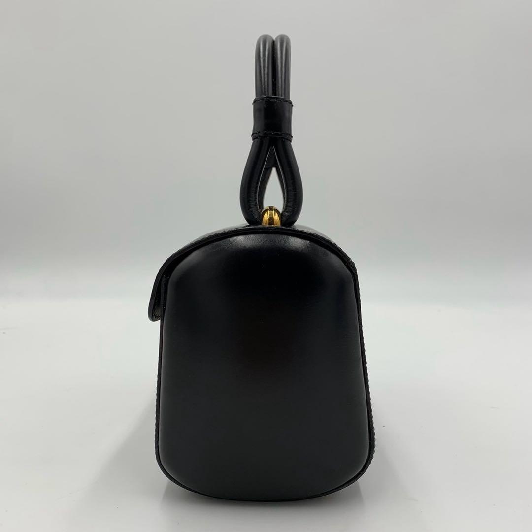 極美品 ロエベ トップハンドル ハンドバッグ アナグラム バニティ フォーマル