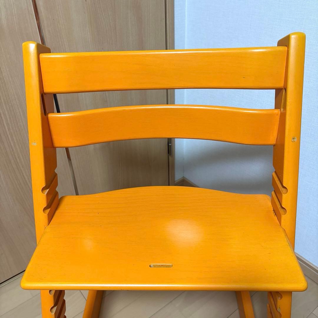 ストッケ　トリップトラップ　オレンジ　STOKKE　 シリアル4