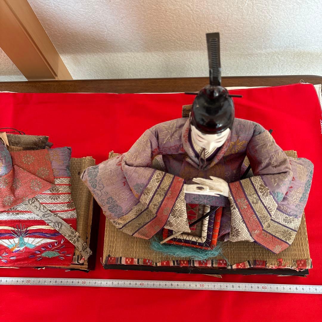 大正 昭和初期 雛人形 アンティーク 骨董 レトロ 戦前 ひな人形