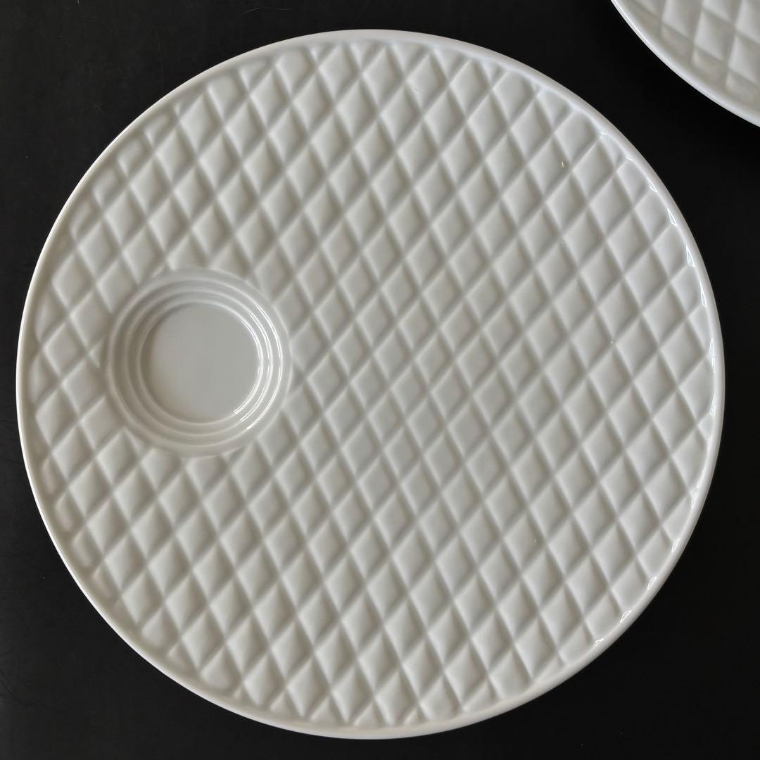 キルティングプレート ＆　カメリア　アミューズカップL 2セット