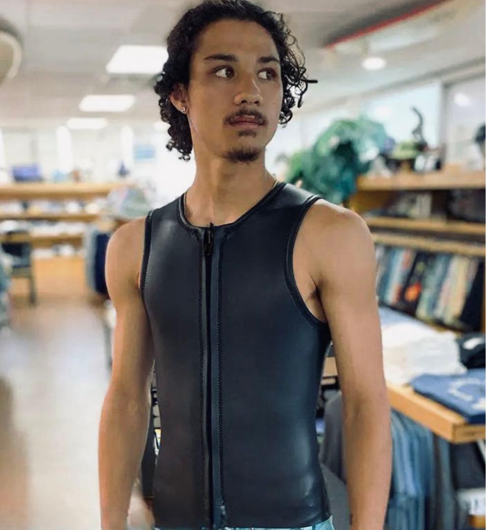 Lサイズ 新品 日本製 スキン ベスト 2ミリ タッパ ラバー ウェットスーツ