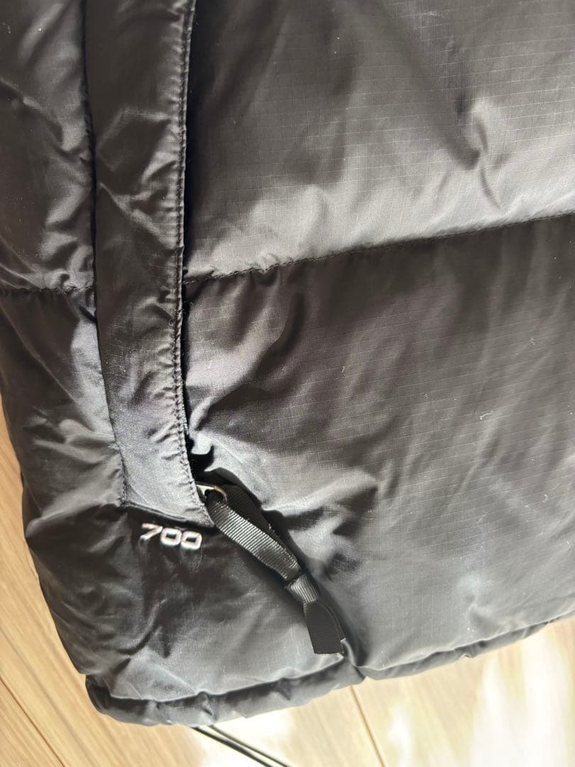 THE NORTH FACE ブラック ダウンベスト Asia XL