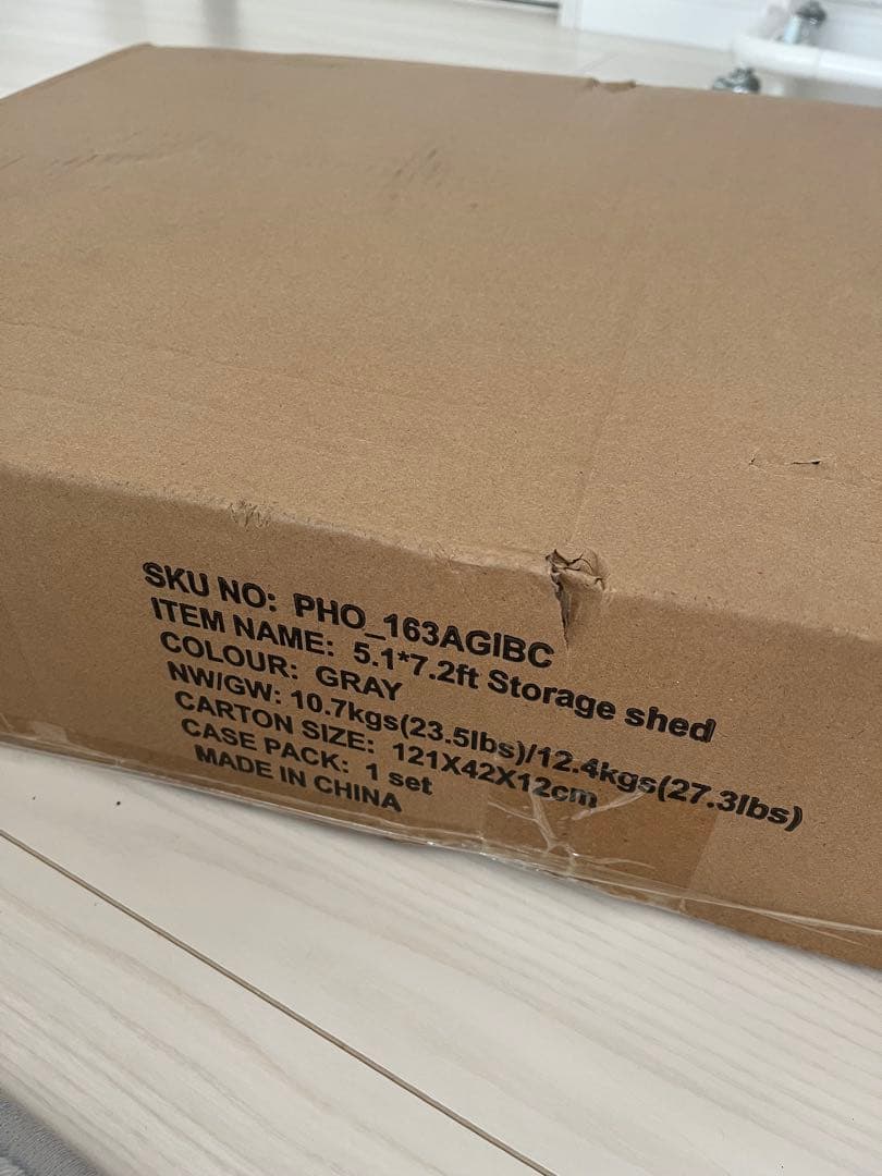 サイクルハウス サイクルポート 5台用 ガレージ 物置 ガレージテント Lサイズ