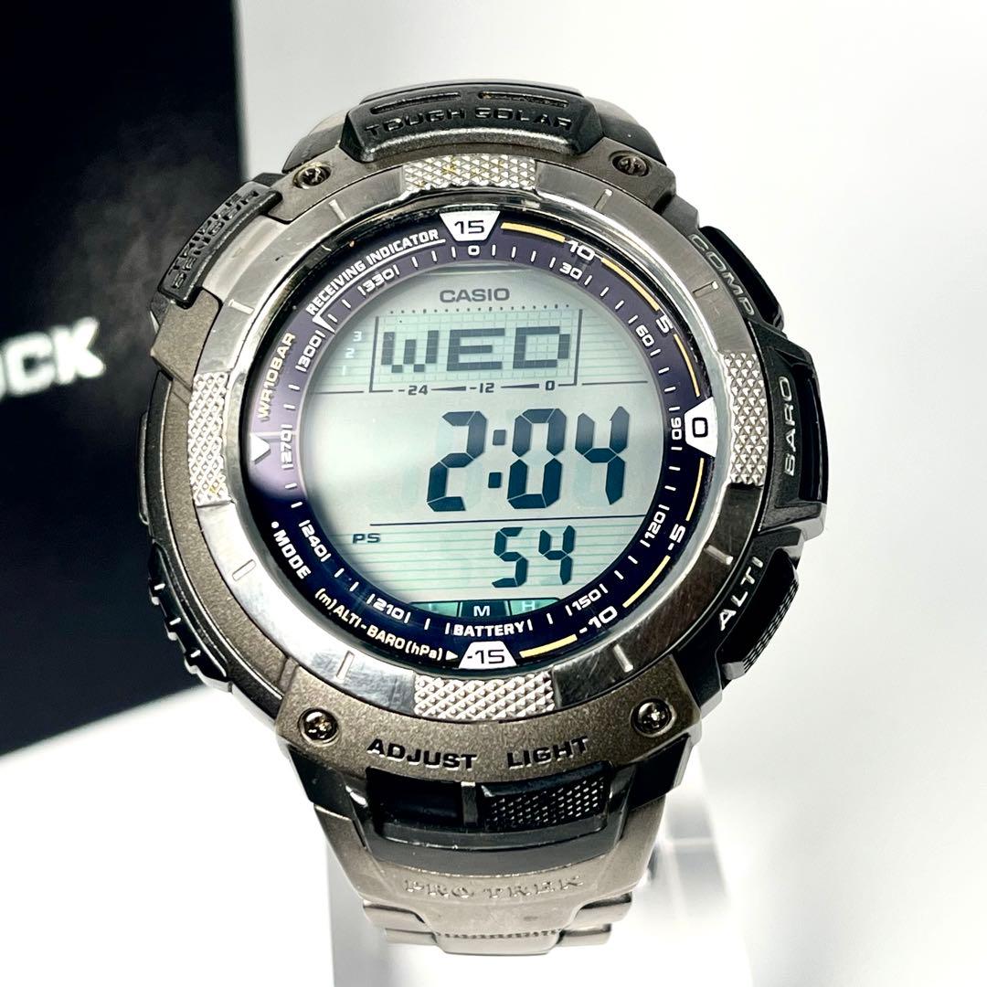 【希少/稼働品】カシオ プロトレック PRW-1000TJ ソーラー 腕時計