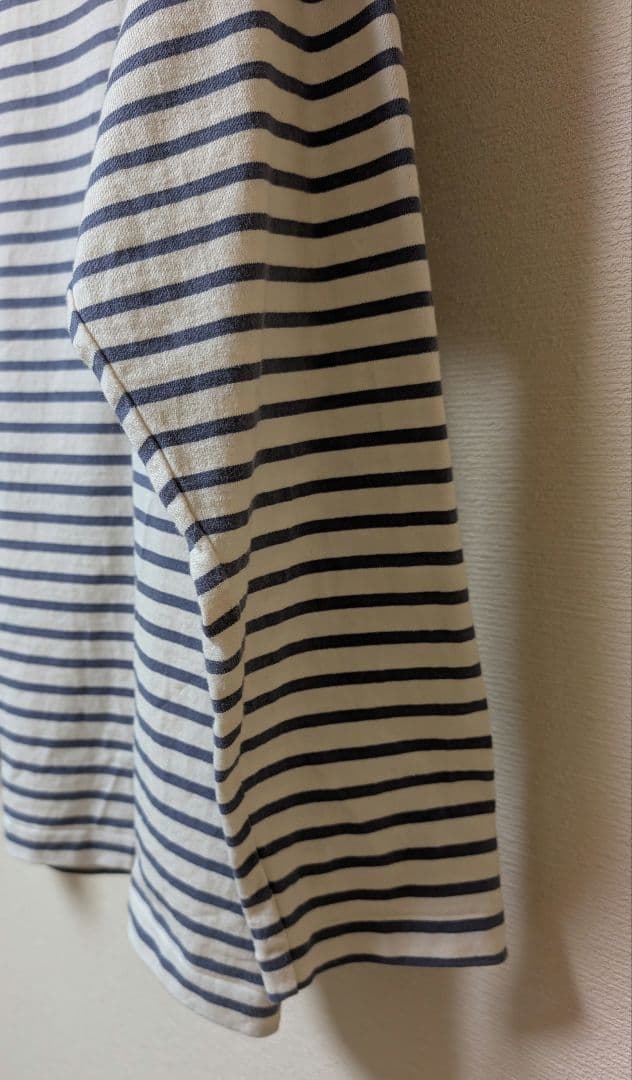 【廃盤/タグあり】COMOLI (コモリ) ボーダーボートネック　バスクシャツ