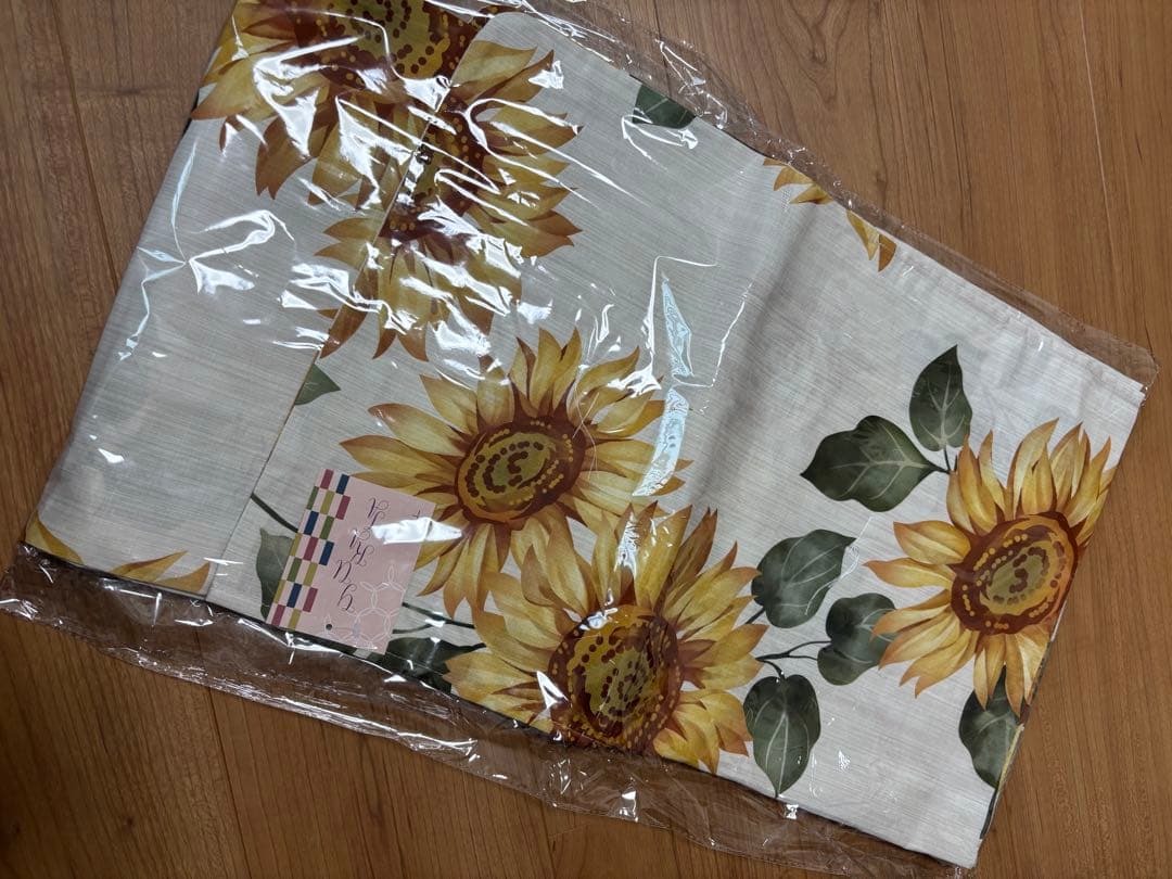 夏色　ひまわり　浴衣　6点セット　新品未使用　向日葵しらべ