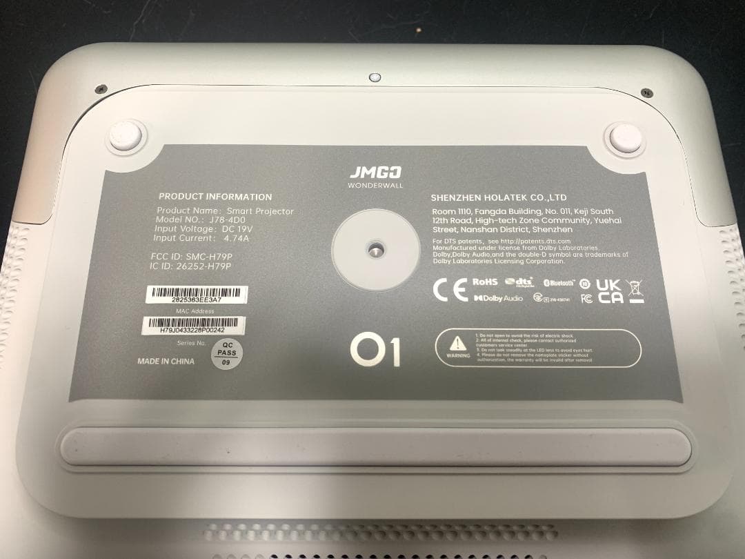 Y☆875 JMGO プロジェクター J78-4D0