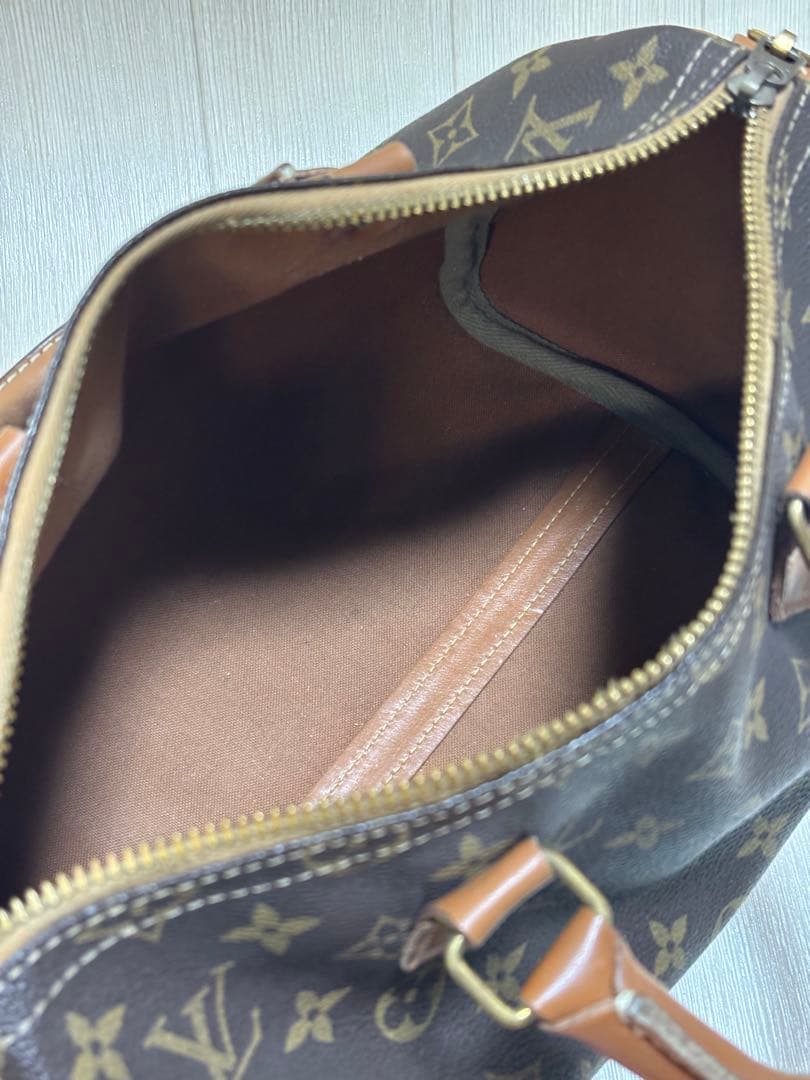 LOUIS VUITTON スピーディー ハンドバッグ モノグラム 鍵なし