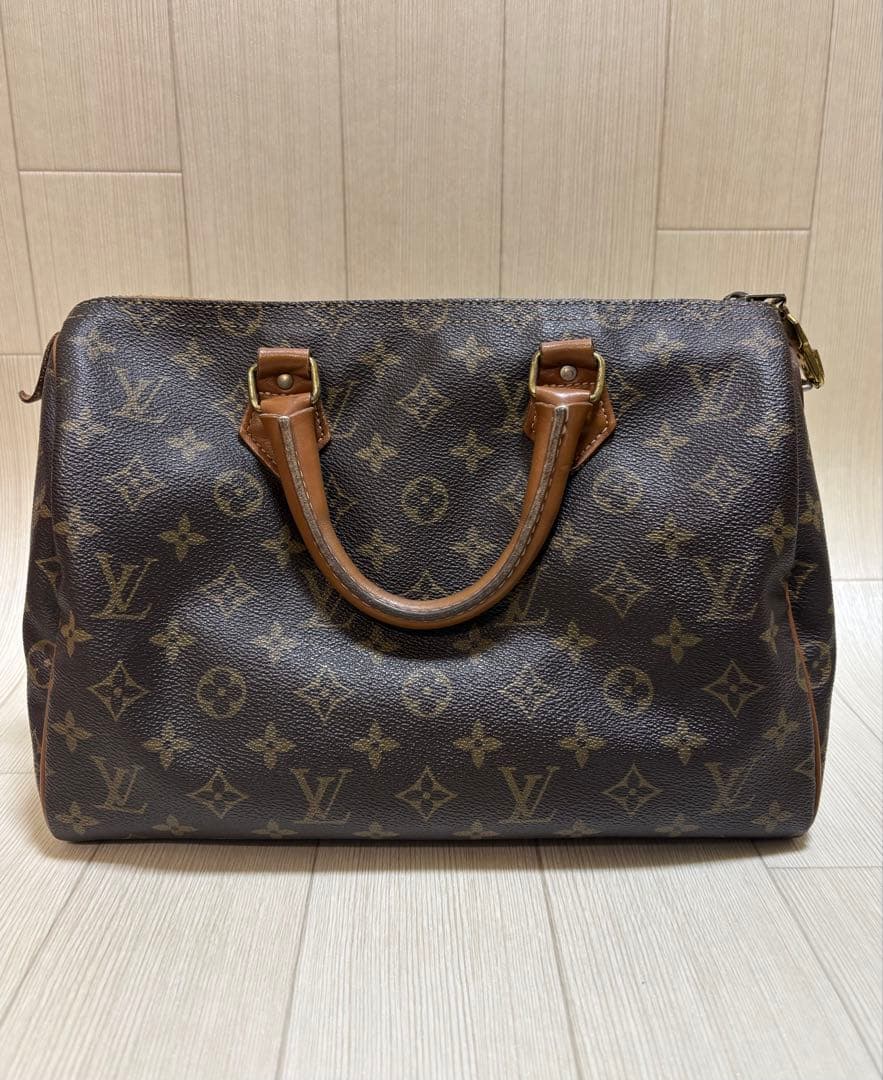 LOUIS VUITTON スピーディー ハンドバッグ モノグラム 鍵なし