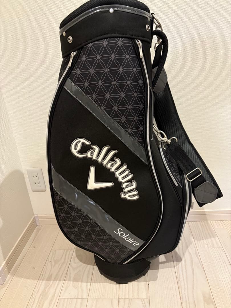 超美品大人気キャロウェイ　現行モデル　ソレイユ/ソレイル　キャディバッグのみ　黒