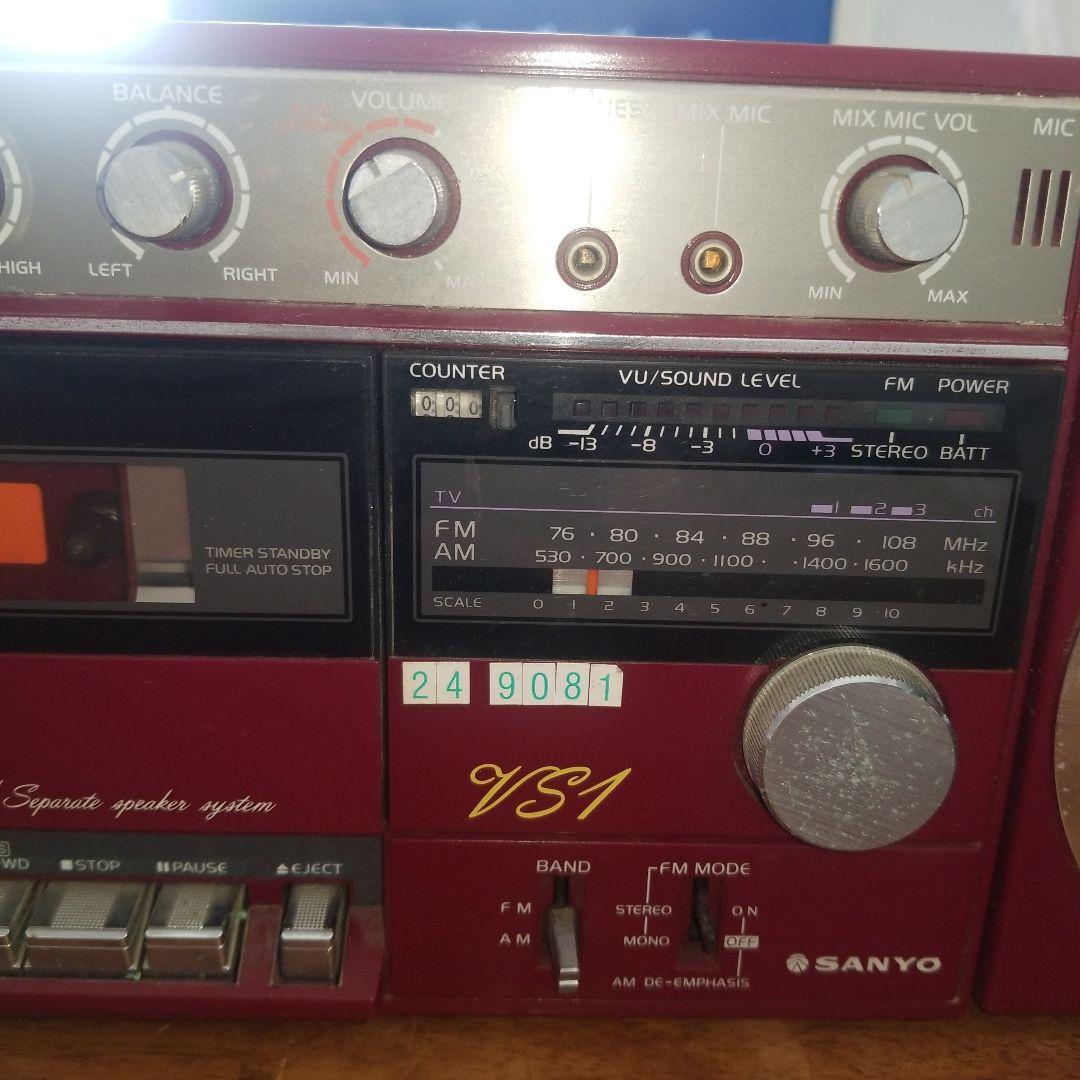 SANYO サンヨー ラジカセ