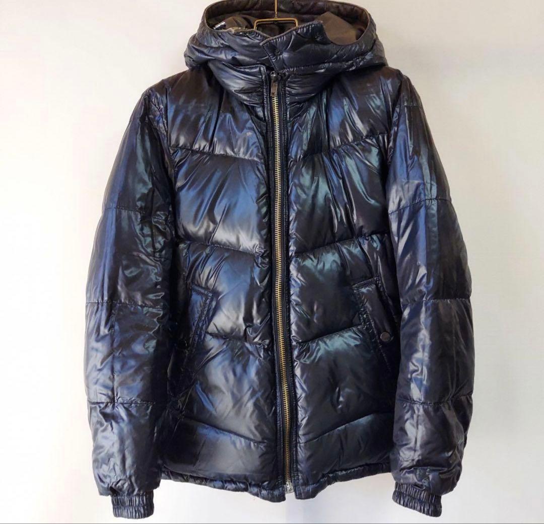 トゥモローランド リバーシブル レザー ダウンジャケット 羊革