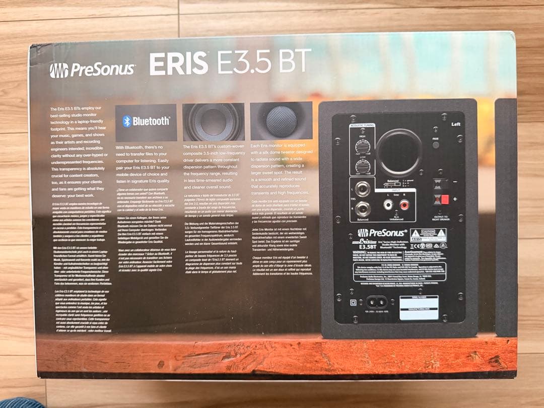 【新品未開封】PreSonus Eris E3.5 BT スピーカー