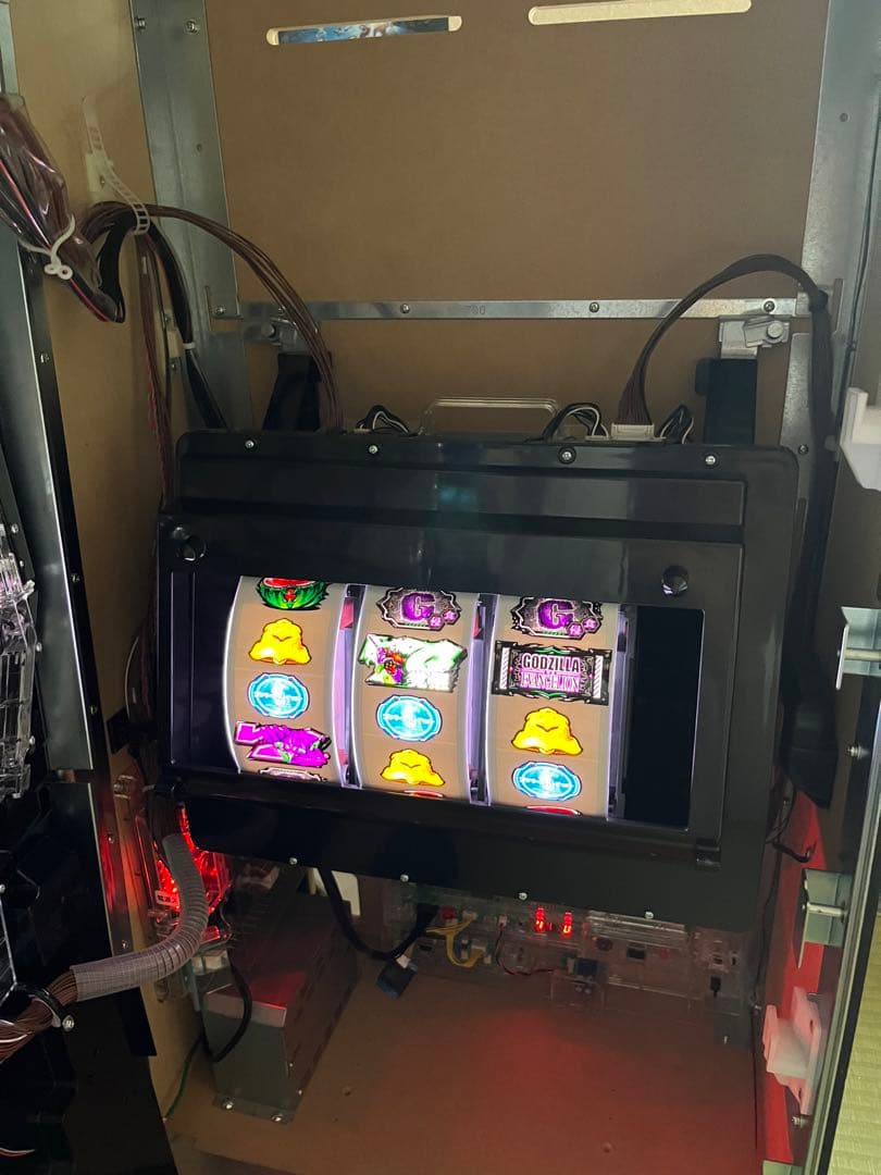 スマスロ実機 ゴジラ対エヴァンゲリオン 簡易ユニット付き 送料込