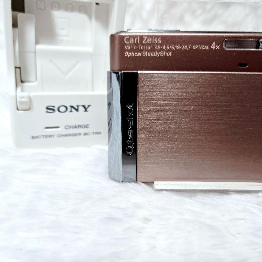 限定値下☆動作確認済 SONY サイバーショット DSC-T90 ブラウン 光沢