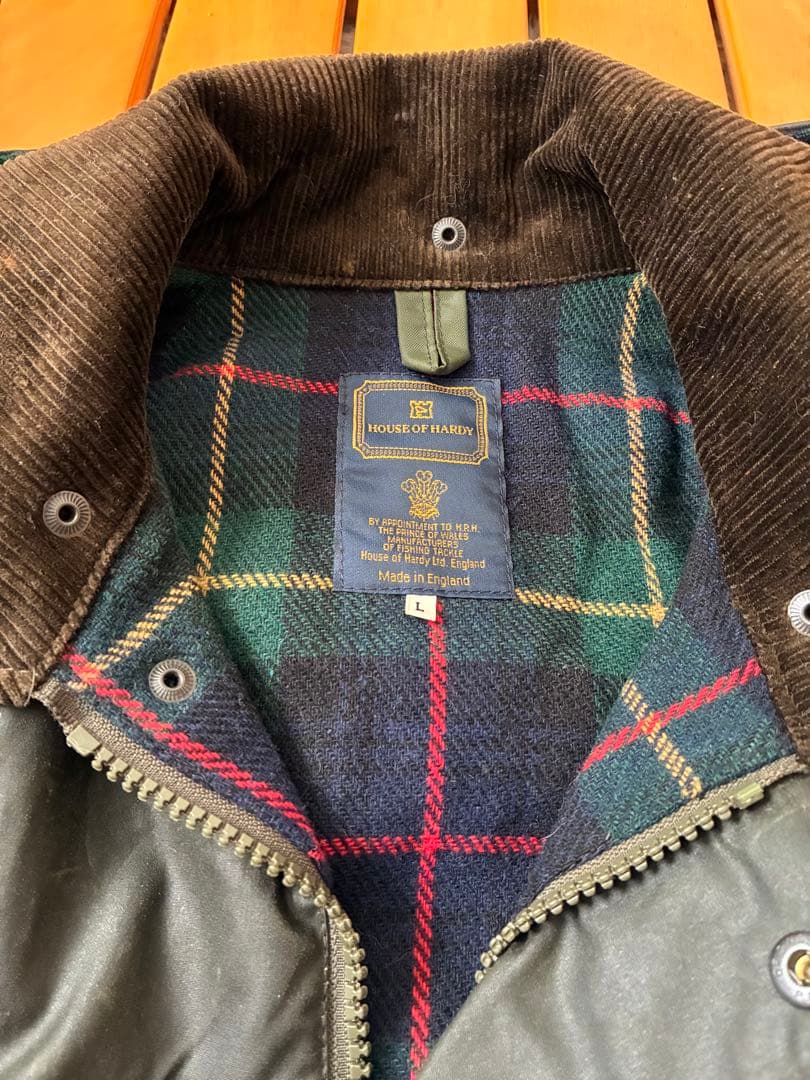 ハウスオブハーディー　オイルジャケット