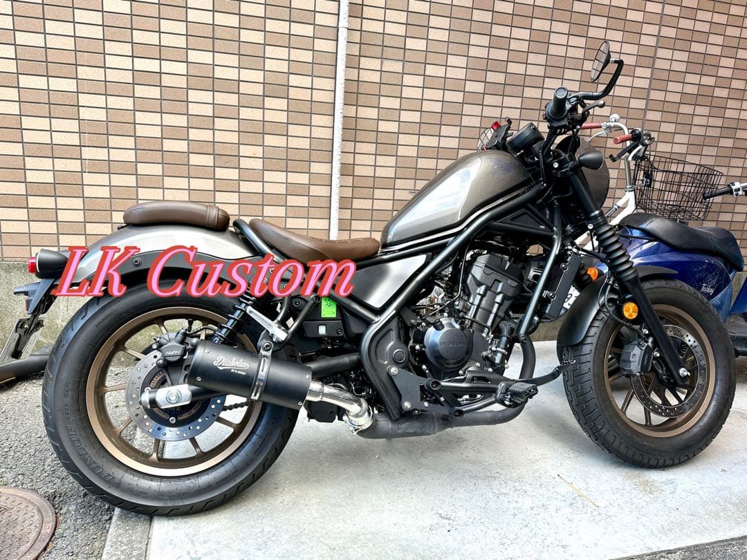 セール中　レブル２５０　2023年式〜改造マフラーDiabolus RB0079