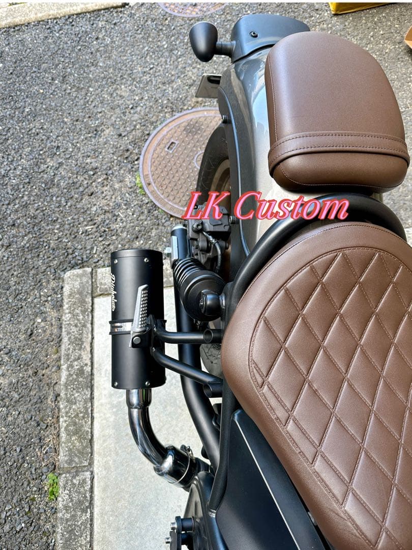 セール中　レブル２５０　2023年式〜改造マフラーDiabolus RB0079