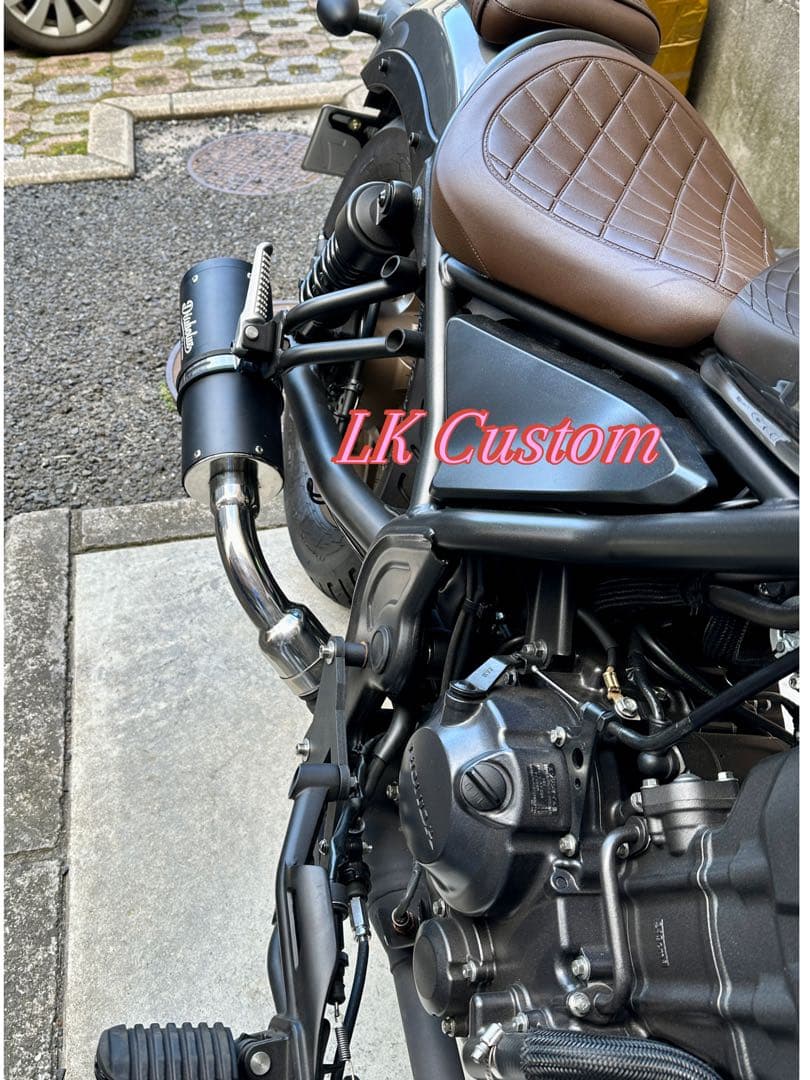 セール中　レブル２５０　2023年式〜改造マフラーDiabolus RB0079